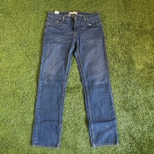 Levi's Relaxed Straight Blue Jeans